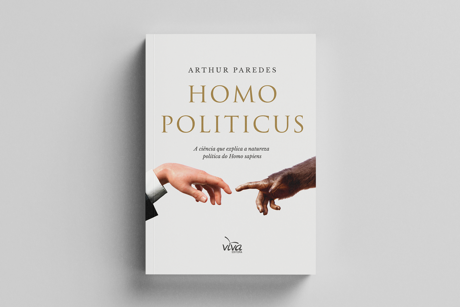 Apresentação capa livro Homo Politicus por Arthur Paredes
